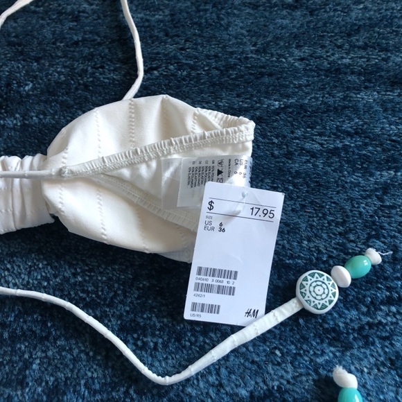 New With Tags / H&M white Bikini - Picture 2 of 4